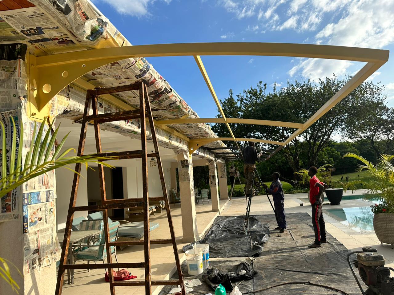 Ark Design Car Shade installation