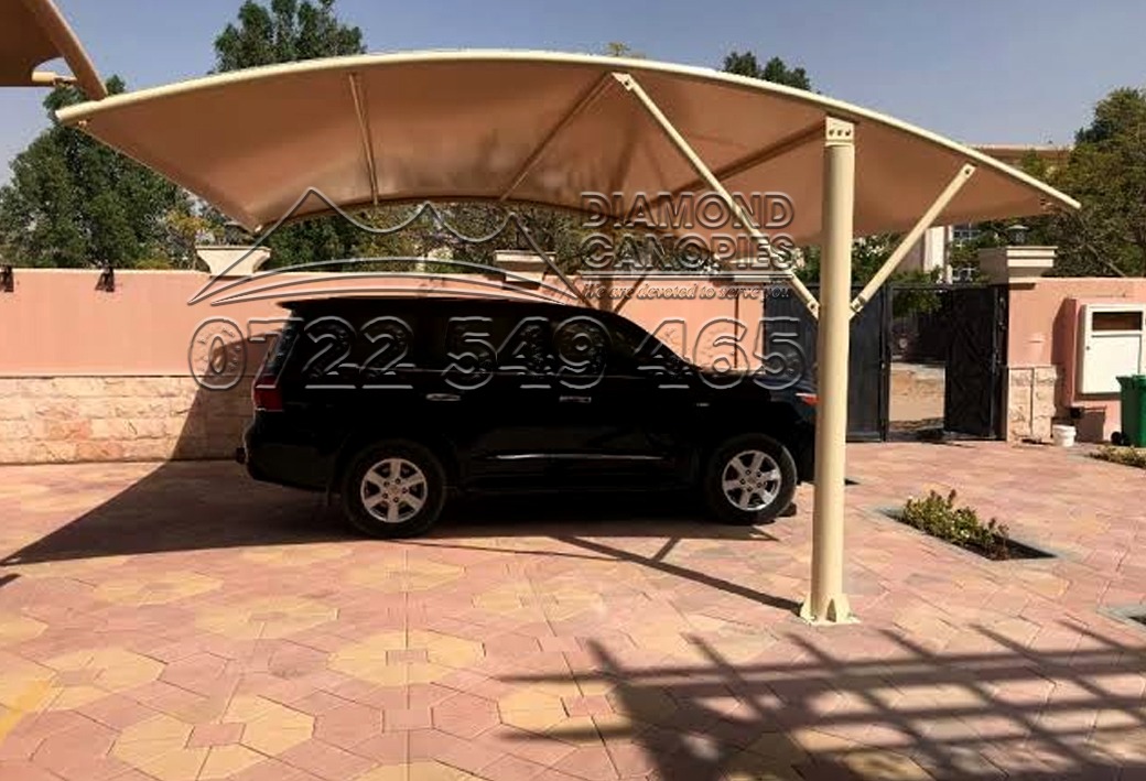 cantilever car parking shades