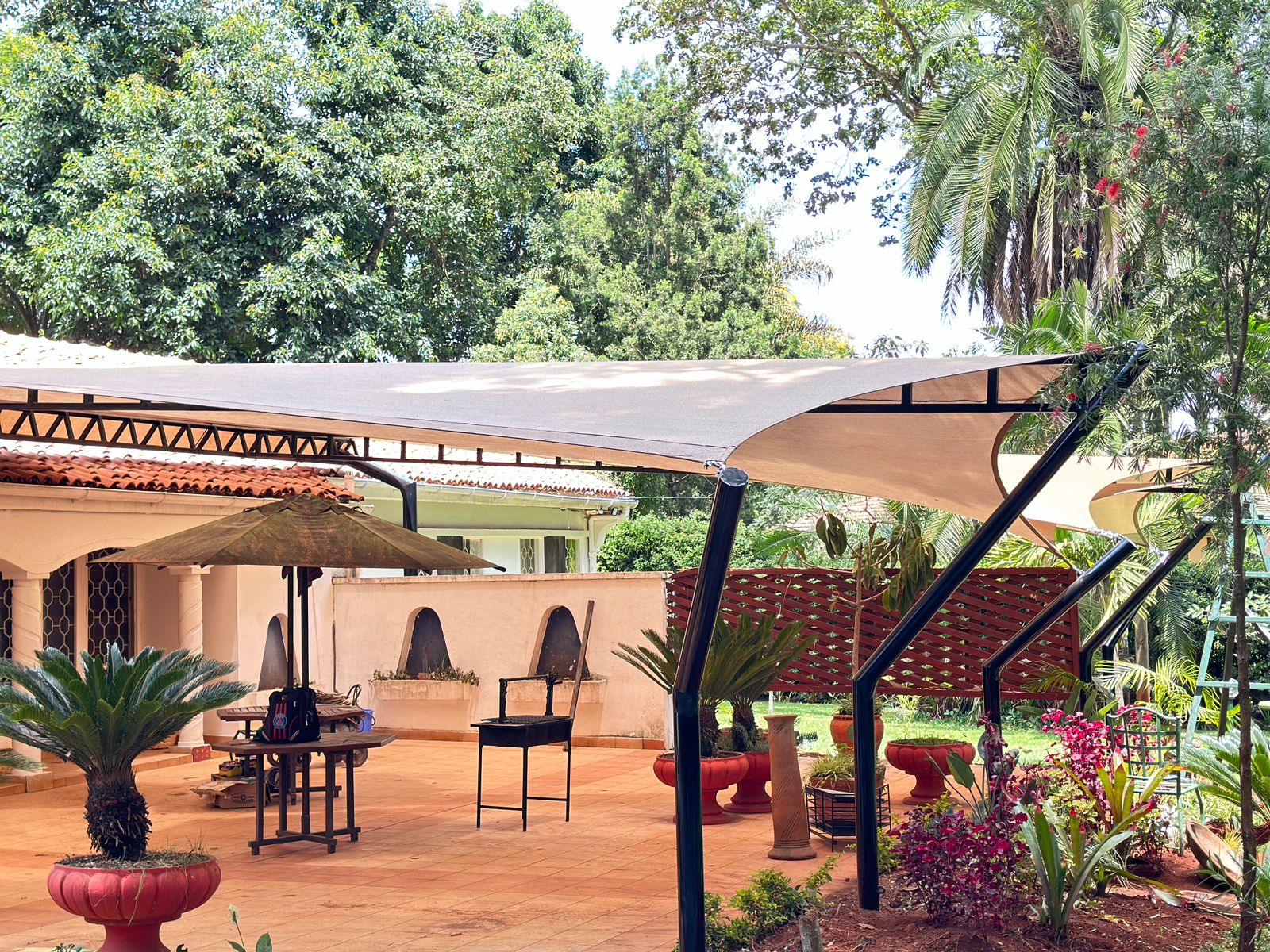 Swimming Pool Shades in Kenya: Designs, Costs & Advantages | Diamond Canopies